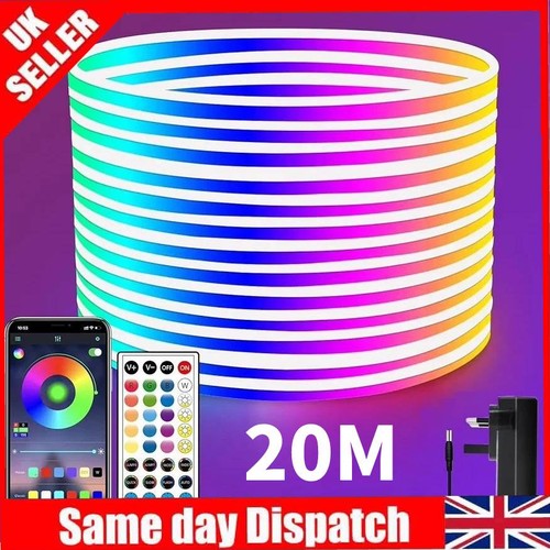 Led neon strip lights - lights, 20m