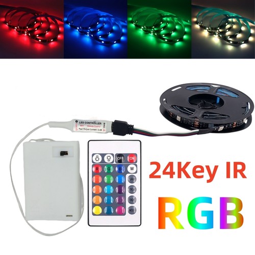 Battery power led - strip, 1m-5m