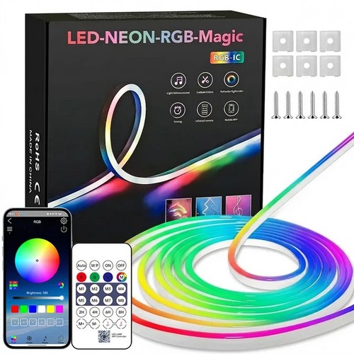 Led neon lights strip - strip, rgb