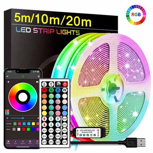 Rgb led strip lights usb - strip,