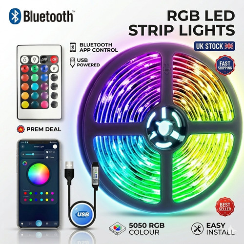 Led strip lights - usb, 5050