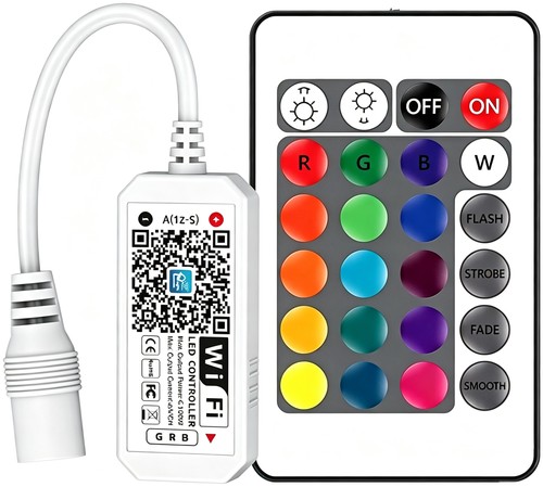 Rgb led controller with - with, rf