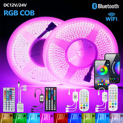12v 24v rgb cob - rgb, led