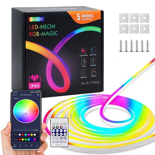 Led neon lights strip - led,