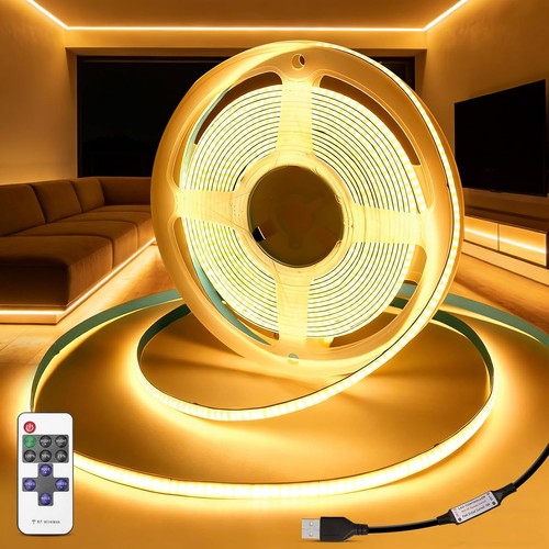 Ksibnw usb cob led strip - ksibnw,