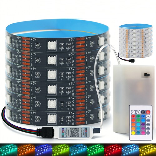 Battery power led strip - battery,