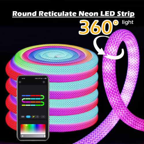 Rgbic neon led strip light - neon,