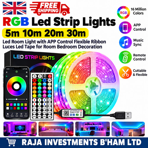 Rgb led strip lights - rgb,