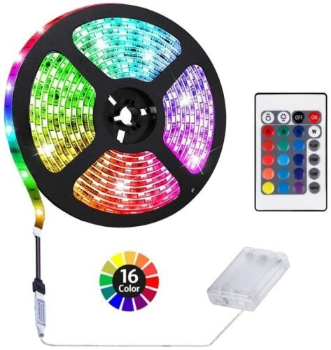 Battery power led - strip, 1m-5m