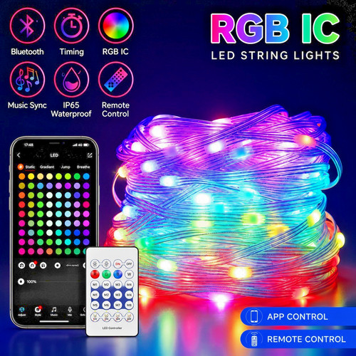 Led strip lights usb 20m - led, 1-20m