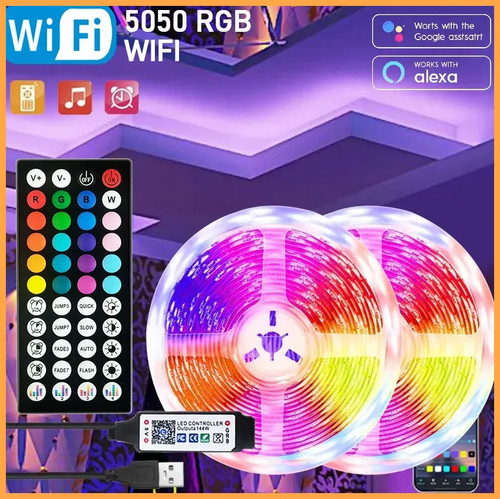 Rgb led strip lights usb - led,