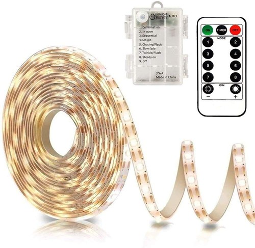 Battery led strip lights - 3m,